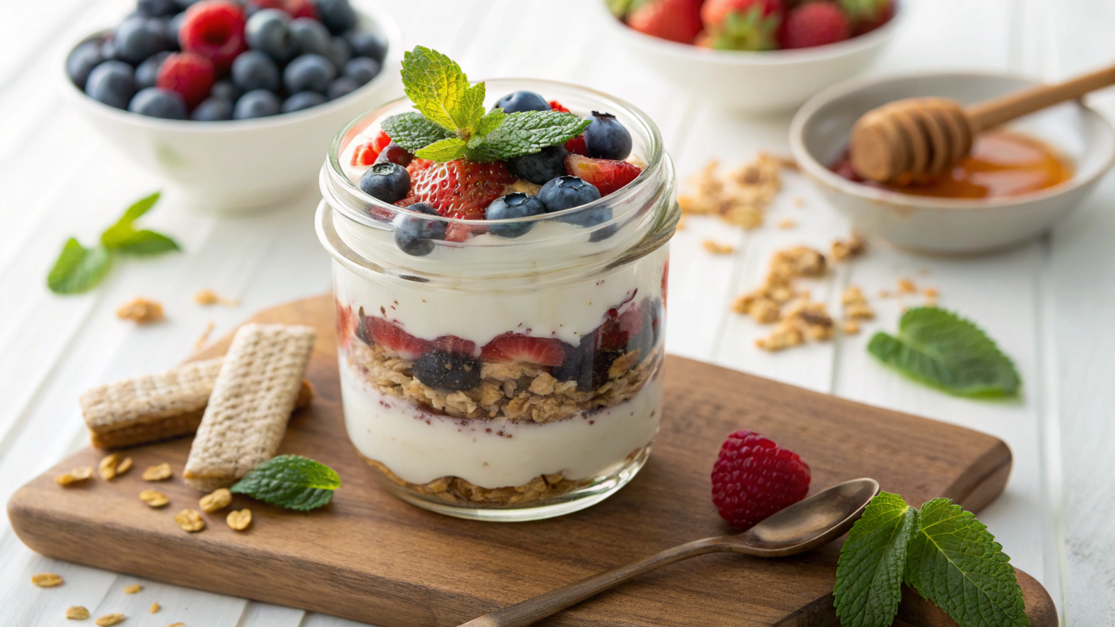 Greek Yogurt Probiotic Parfaits: Nutritional and Digestive Benefits