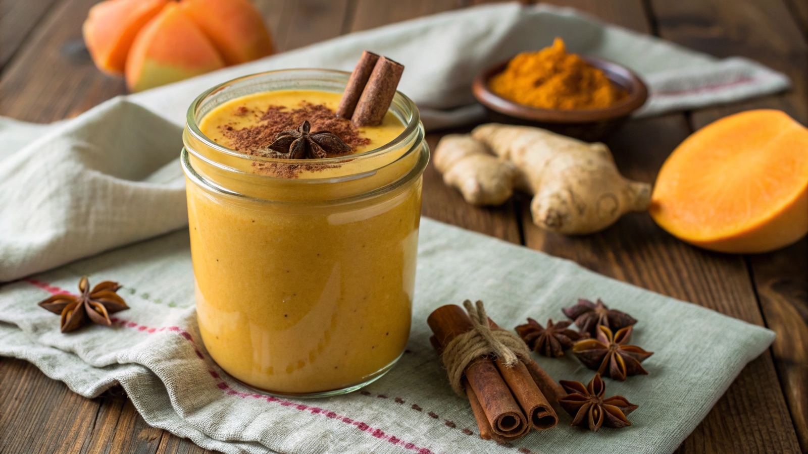 Warm Spice Smoothies for Metabolic Enhancement