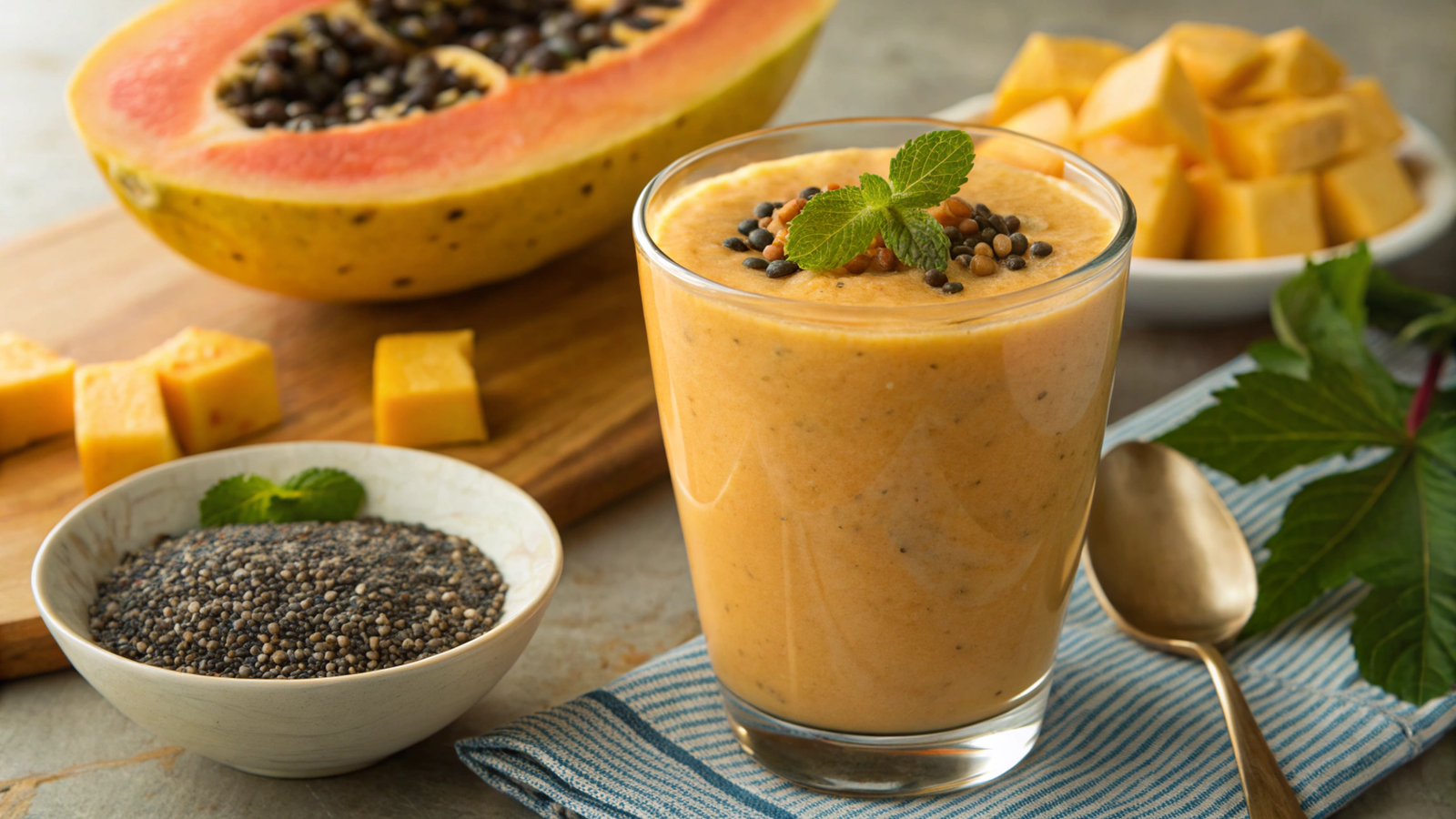 Papaya Enzyme Smoothies: Digestive Support and Nutritional Benefits