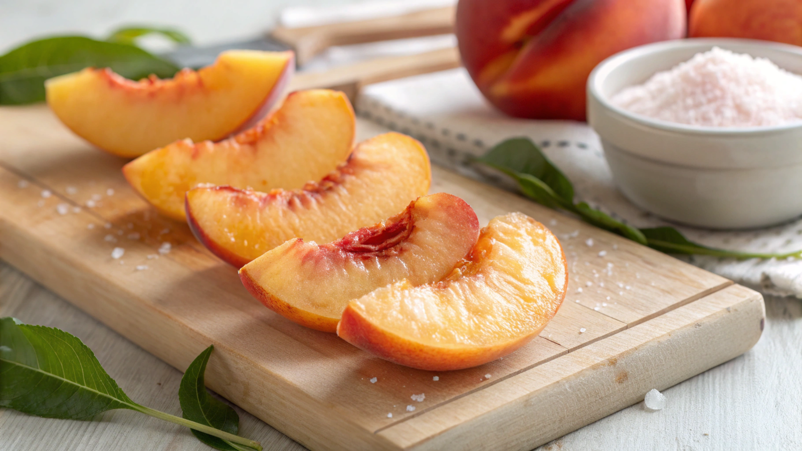 Peach Polyphenol Slices: Nutritional and Anti-Aging Properties