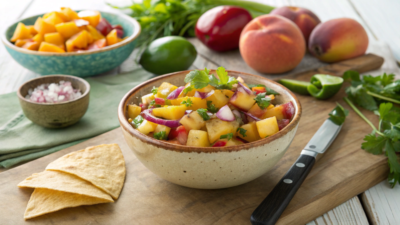 Summer Peach Salsa Bowls: Nutritional and Culinary Analysis