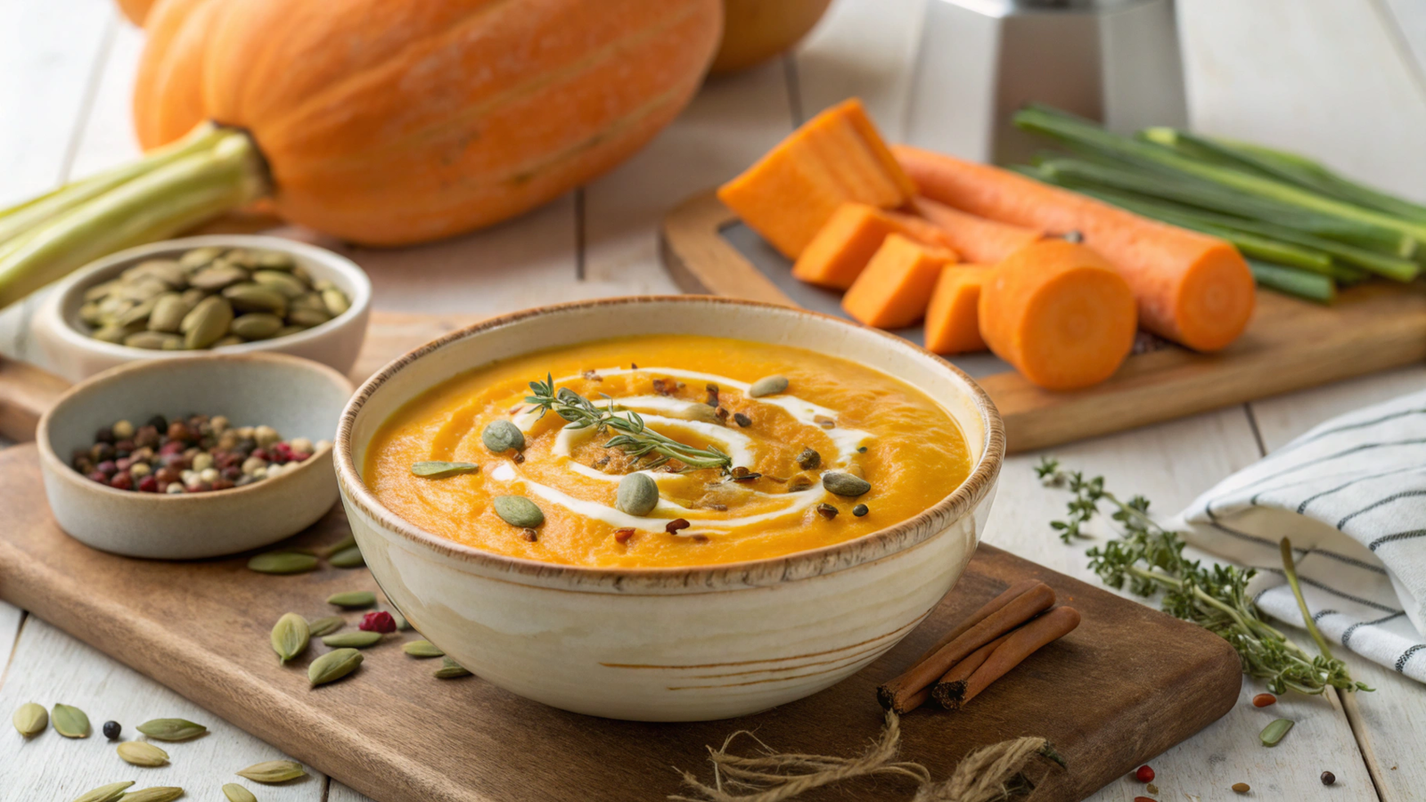 Butternut Squash Energy Soups: Nutritional and Preparation Insights
