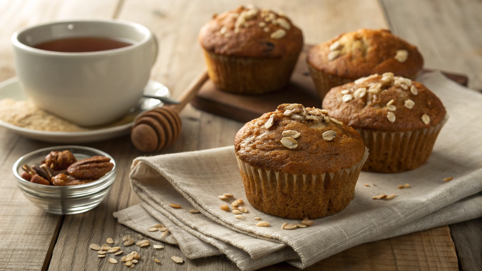 Nutritional and Practical Aspects of Oat Bran Muffins for Sustained Energy