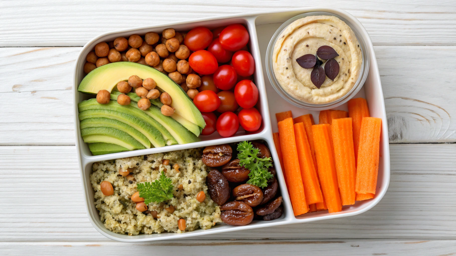 Optimized Vegetarian Lunchbox Preparation