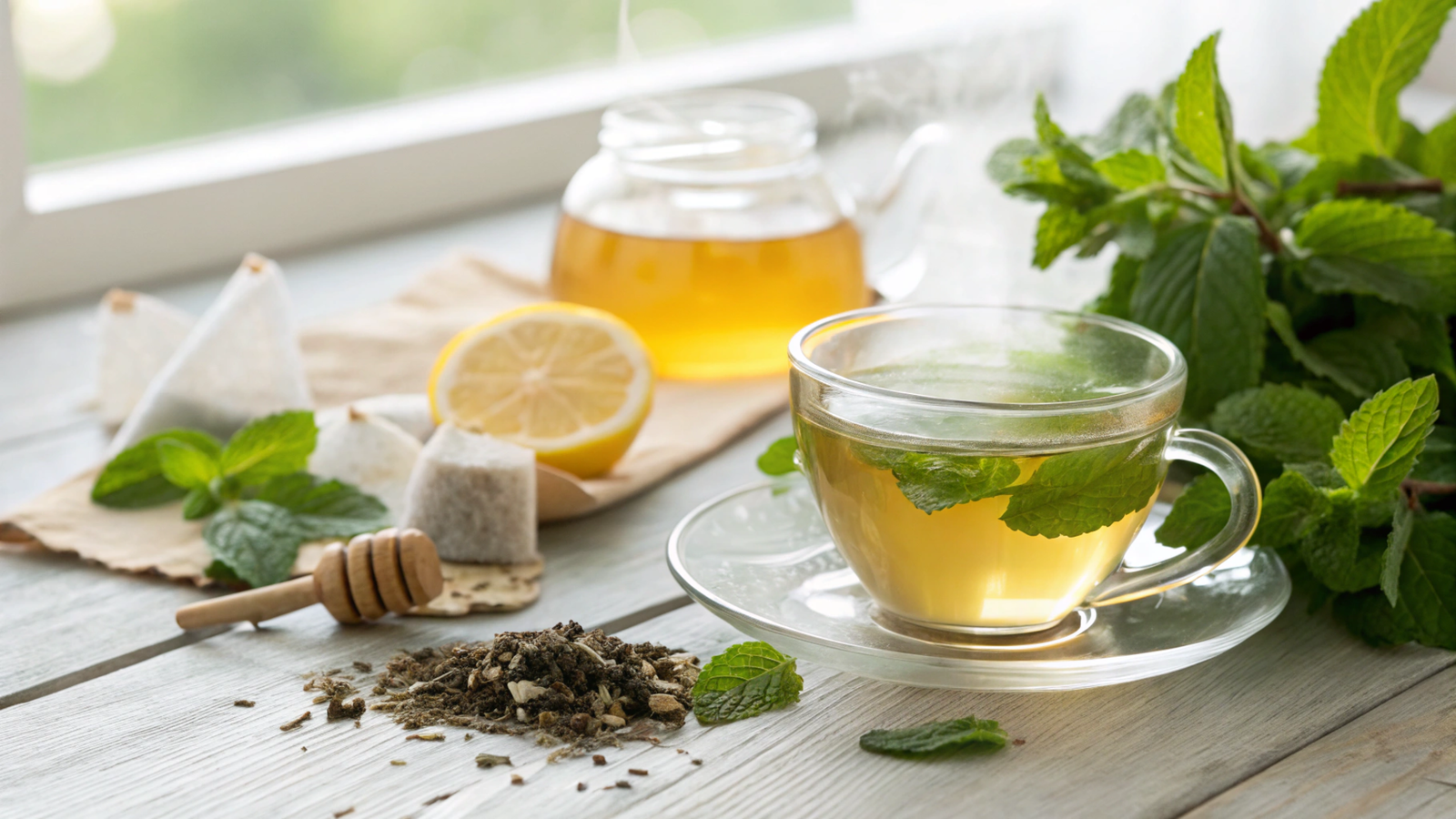 Peppermint Cool Teas: Stress-Reducing Properties and Preparation