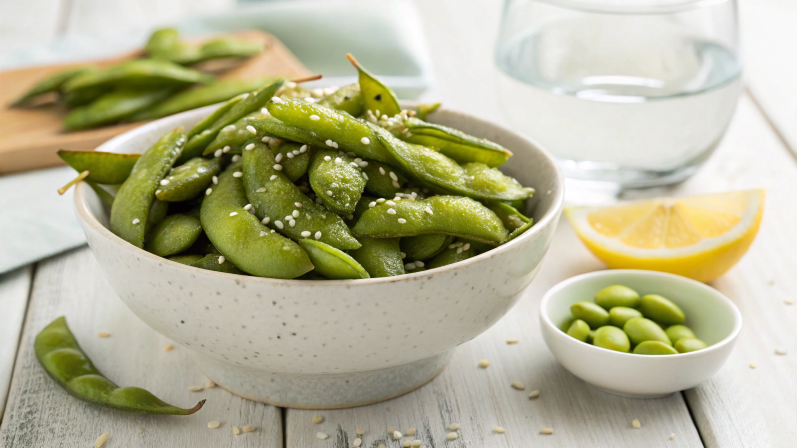 Edamame Protein Nibbles: A Nutrient-Dense Anti-Aging Solution