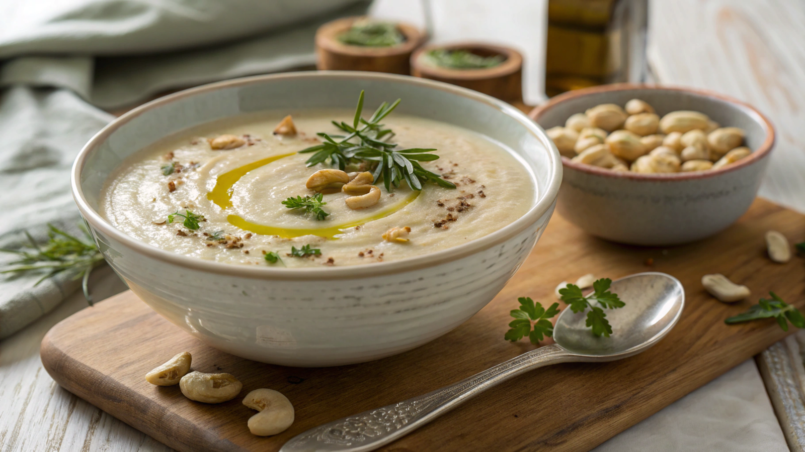 Cashew Creamy Soups: Nutritional and Culinary Exploration