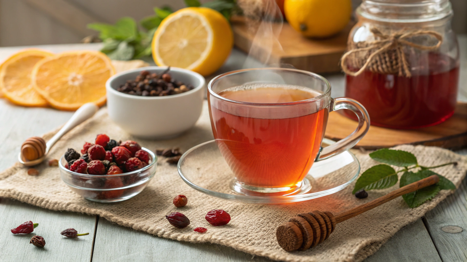 Rosehip Vitamin-C Teas: Nutritional and Practical Insights