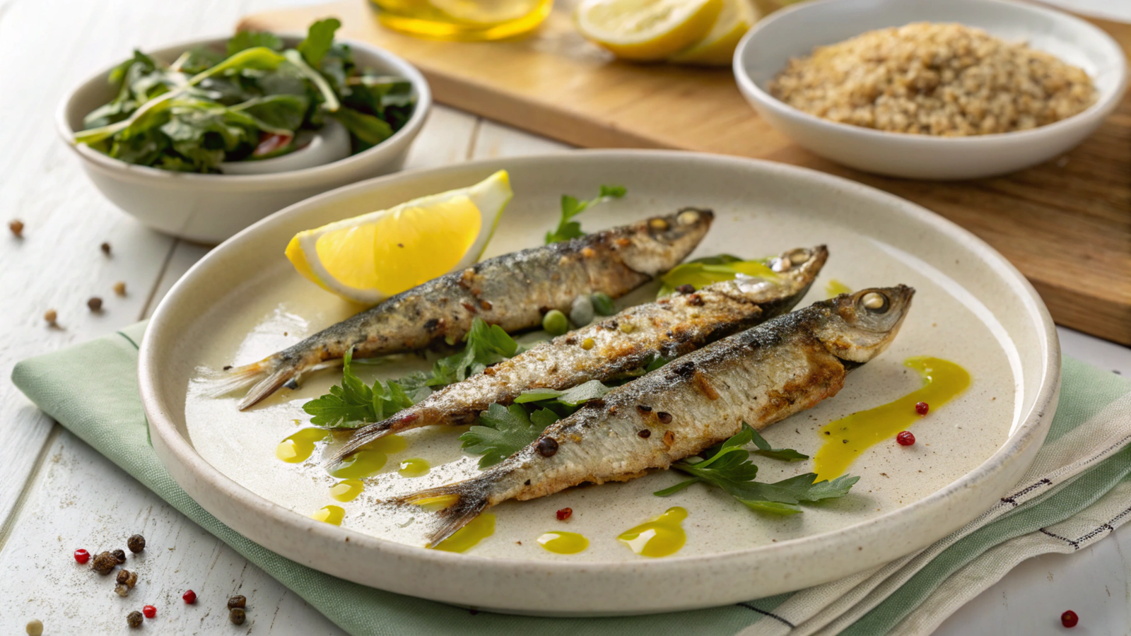 Sardine Protein Plates: Nutritional Foundations for Longevity