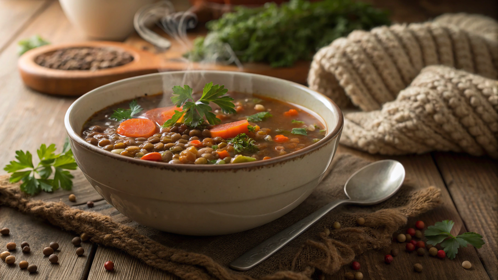 Nutritious Winter Lentil Soups: Recipes and Techniques