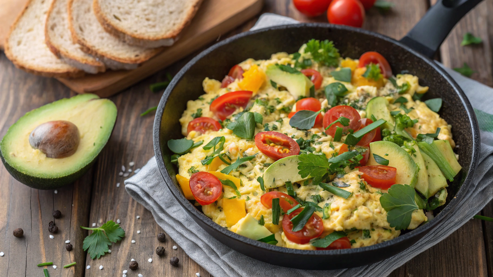 Optimizing Egg Protein Scrambles for Sustained Energy