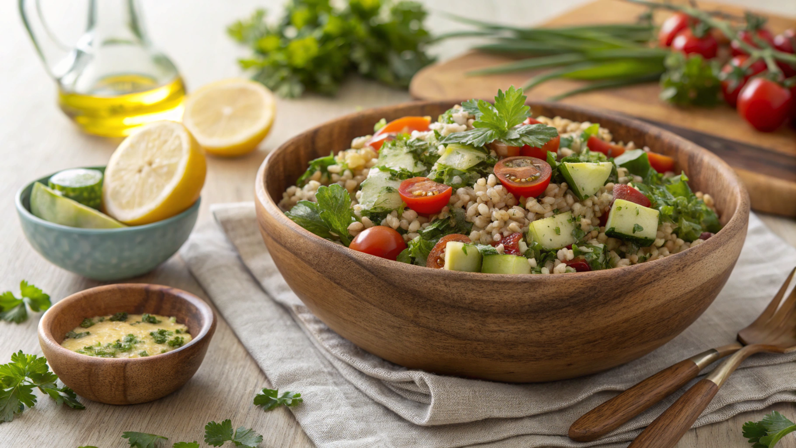 Herb-Infused Grain Salads for Low-Sodium Nutrition