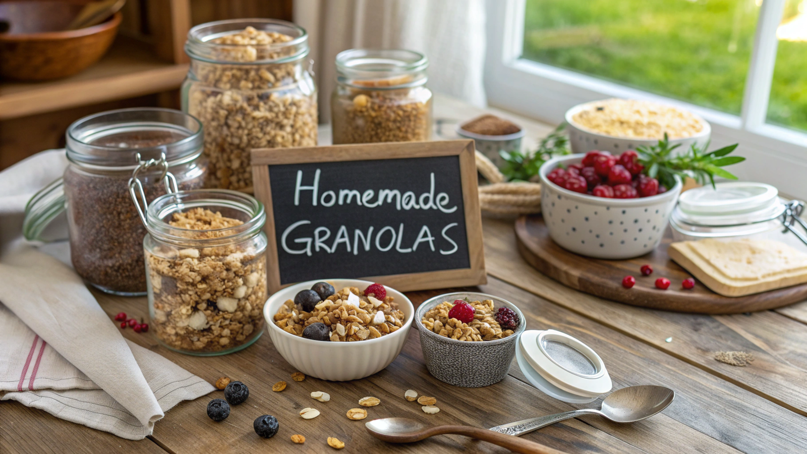 Homemade Granolas: Techniques and Variations