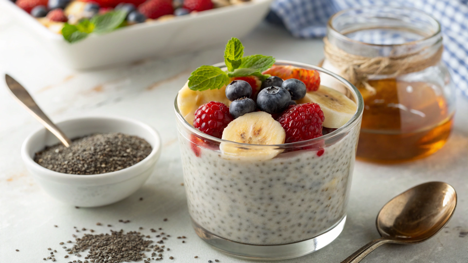 Chia Seed Soothing Puddings: Nutritional and Digestive Benefits