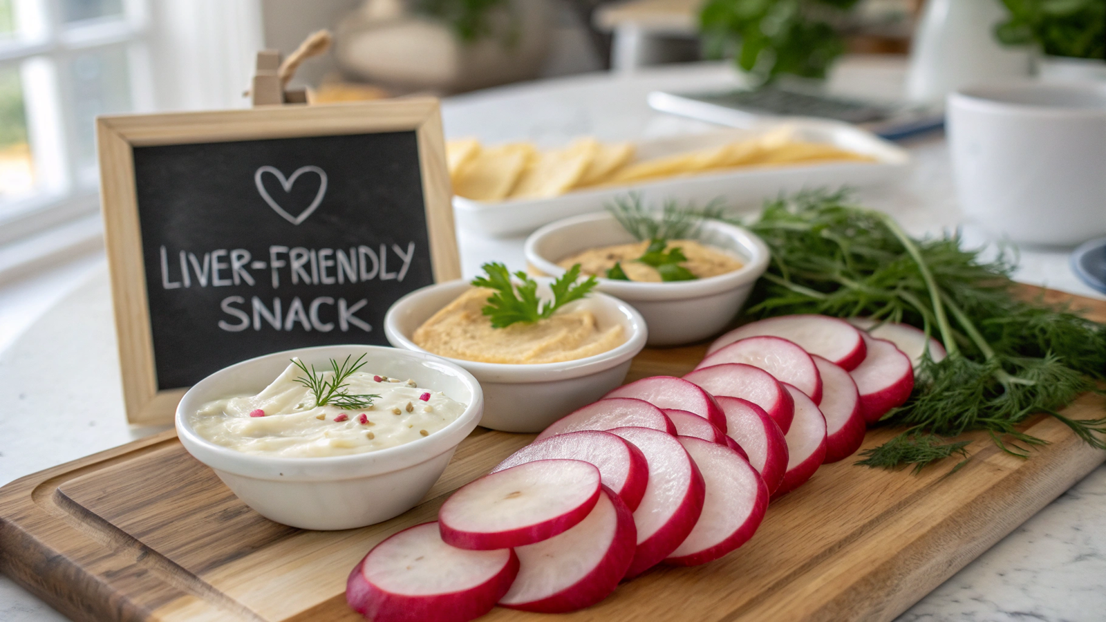 Radish Crisp Bites: A Liver-Friendly Snack