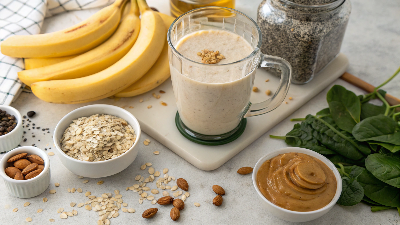 High-calorie smoothie bases for weight gain