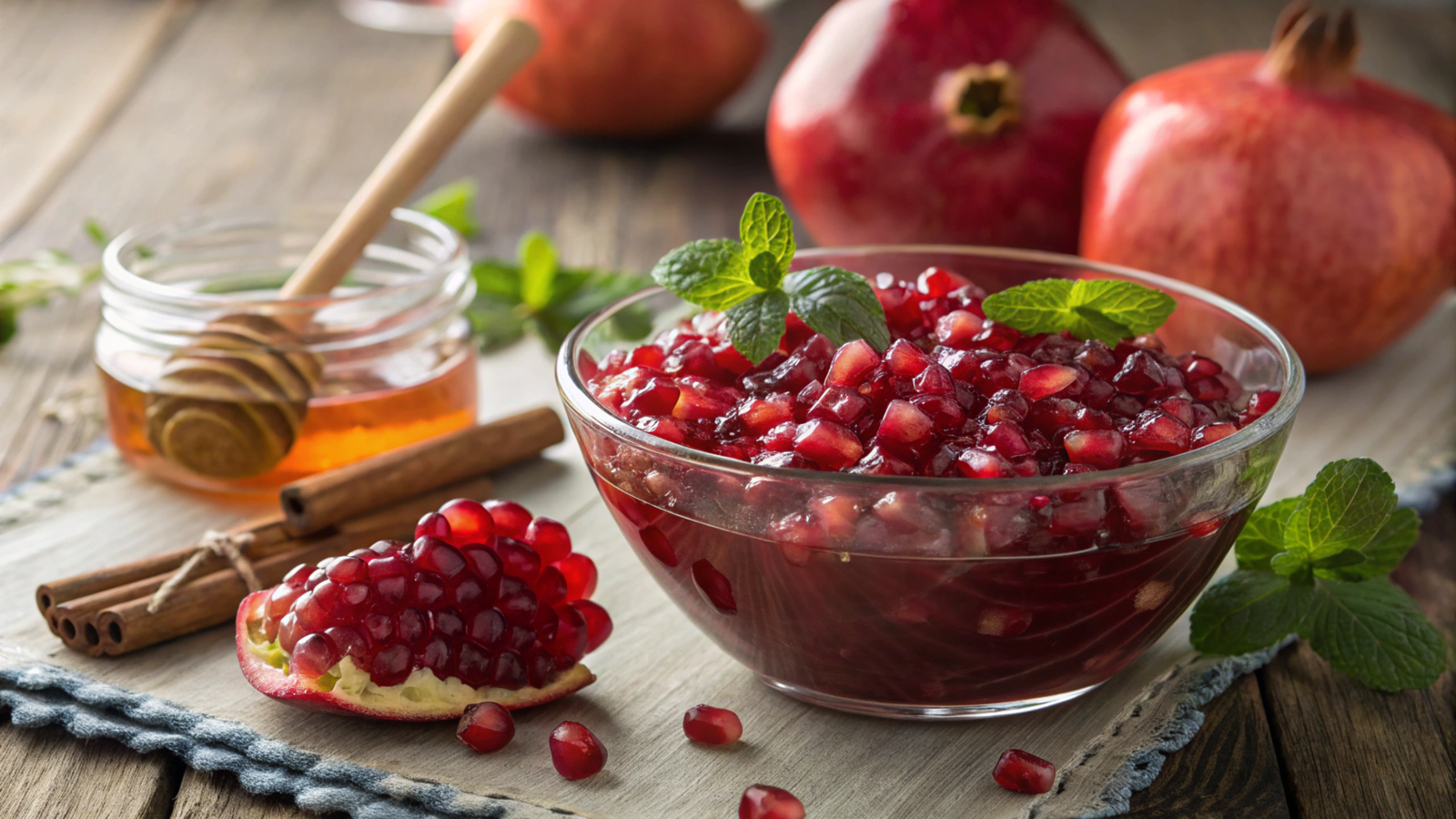 Pomegranate Antioxidant Compotes for Liver Health