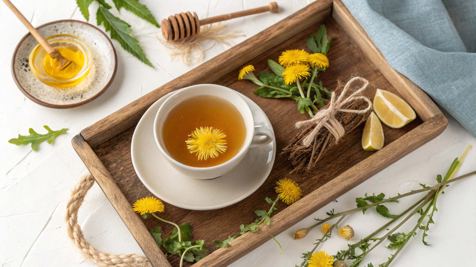 Dandelion Detox Teas for Liver Health