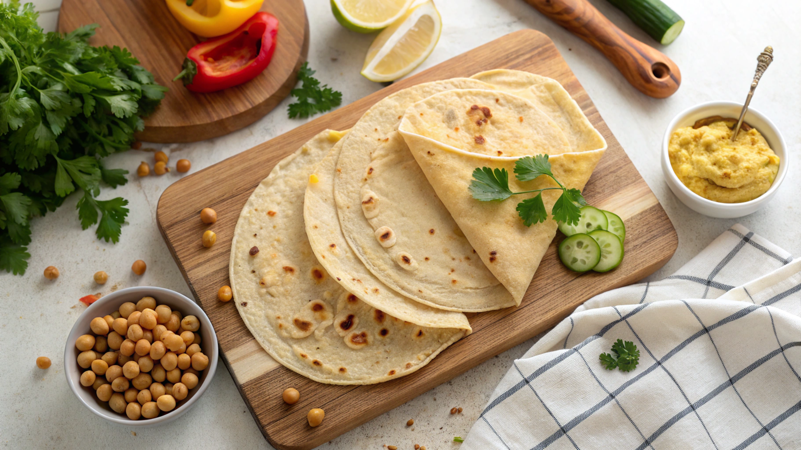 Chickpea Flour Wraps: Nutritional and Culinary Analysis