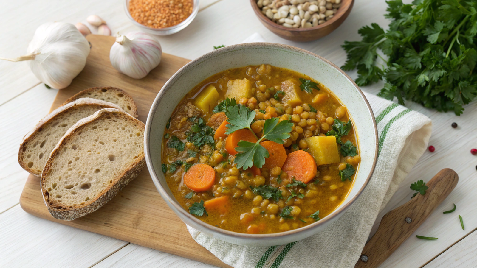 Lentil-Based Stews for Optimal Liver Function