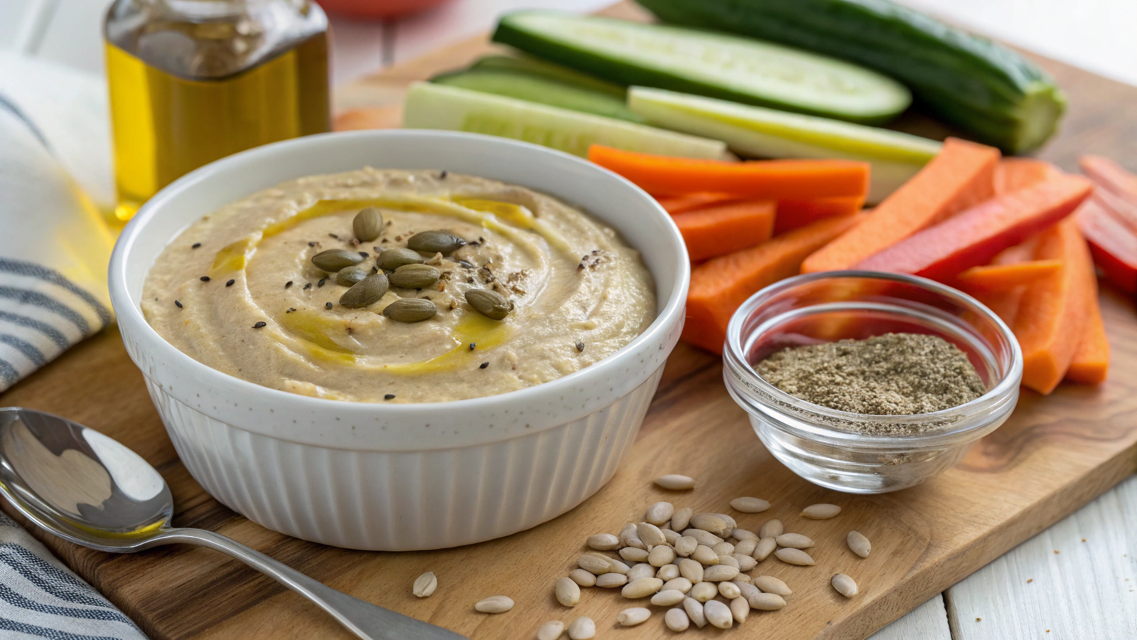 Nutritional Benefits and Preparation of Sunflower Seed Tahini Dips for Post-Surgical Recovery