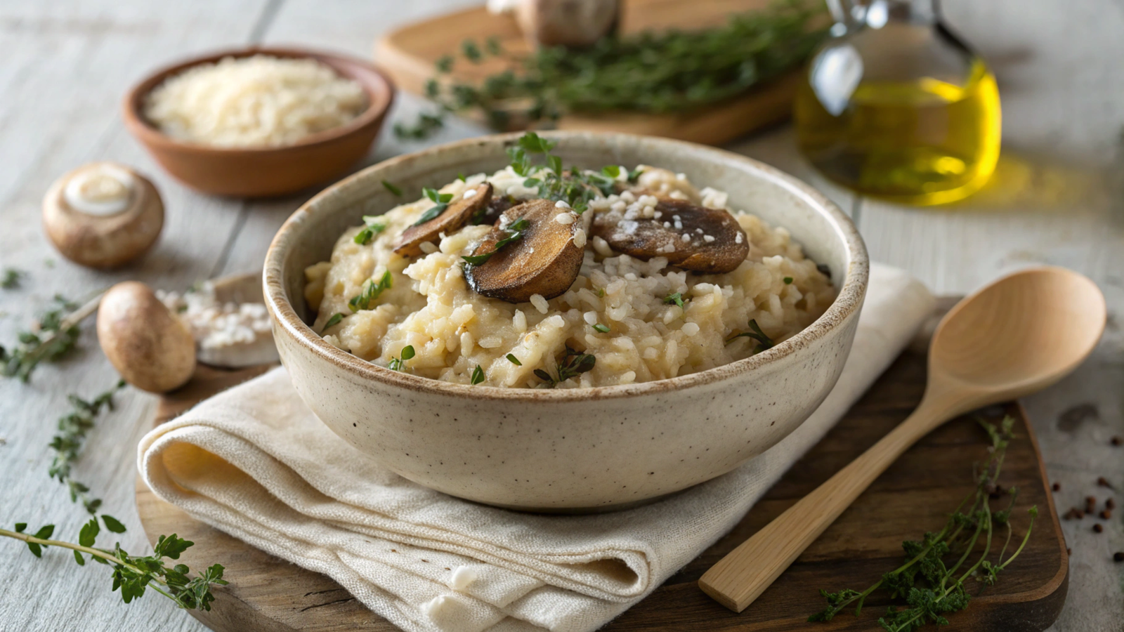 The Art of Crafting Mushroom Risottos