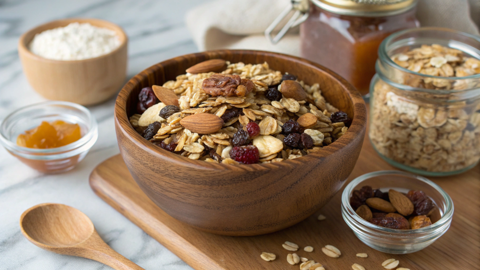 High-Calorie Granola Mixes: Composition and Preparation