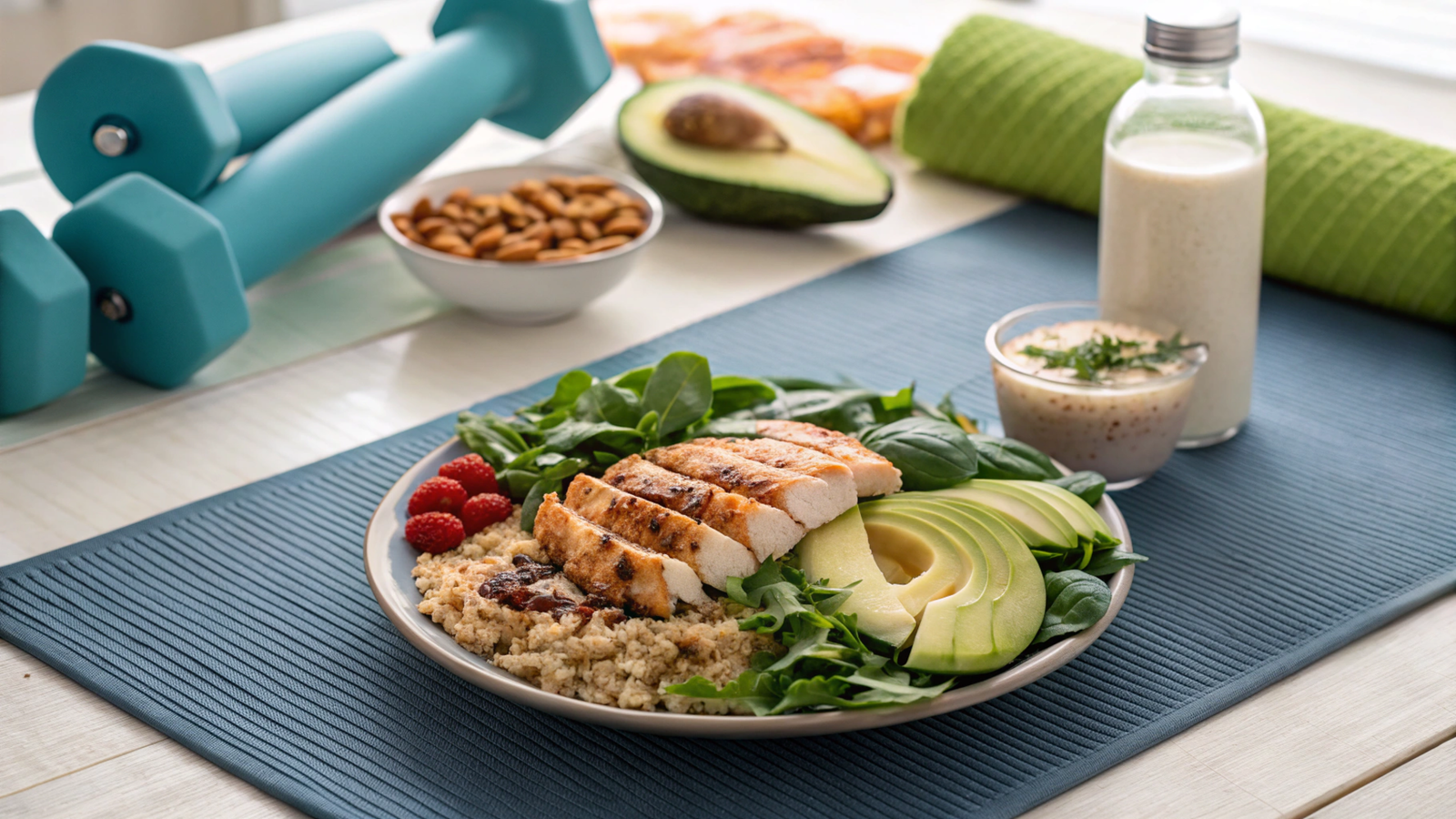 Yoga Muscle-Building Diet for Women