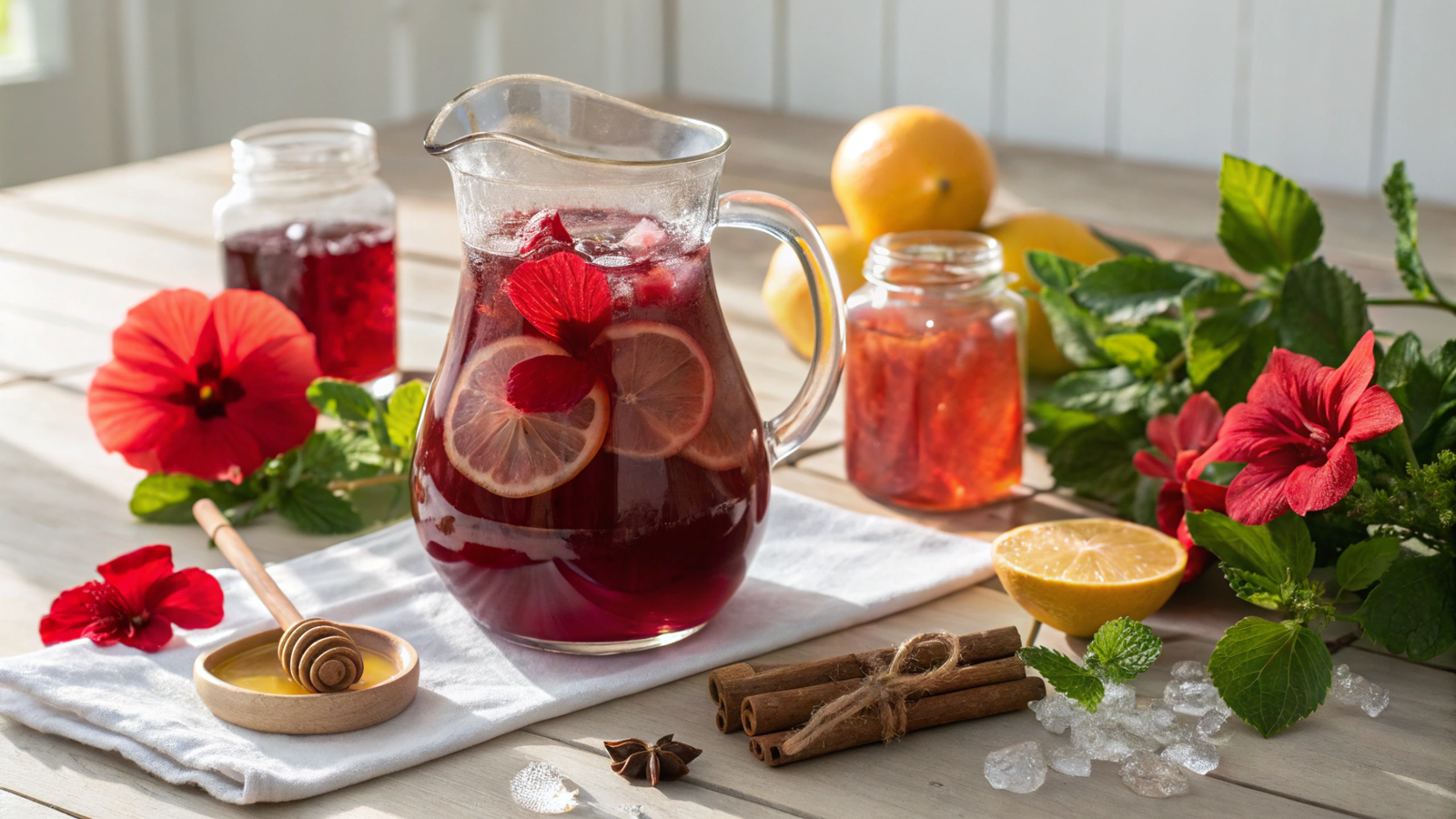 Hibiscus Detox Infusions: Preparation and Benefits