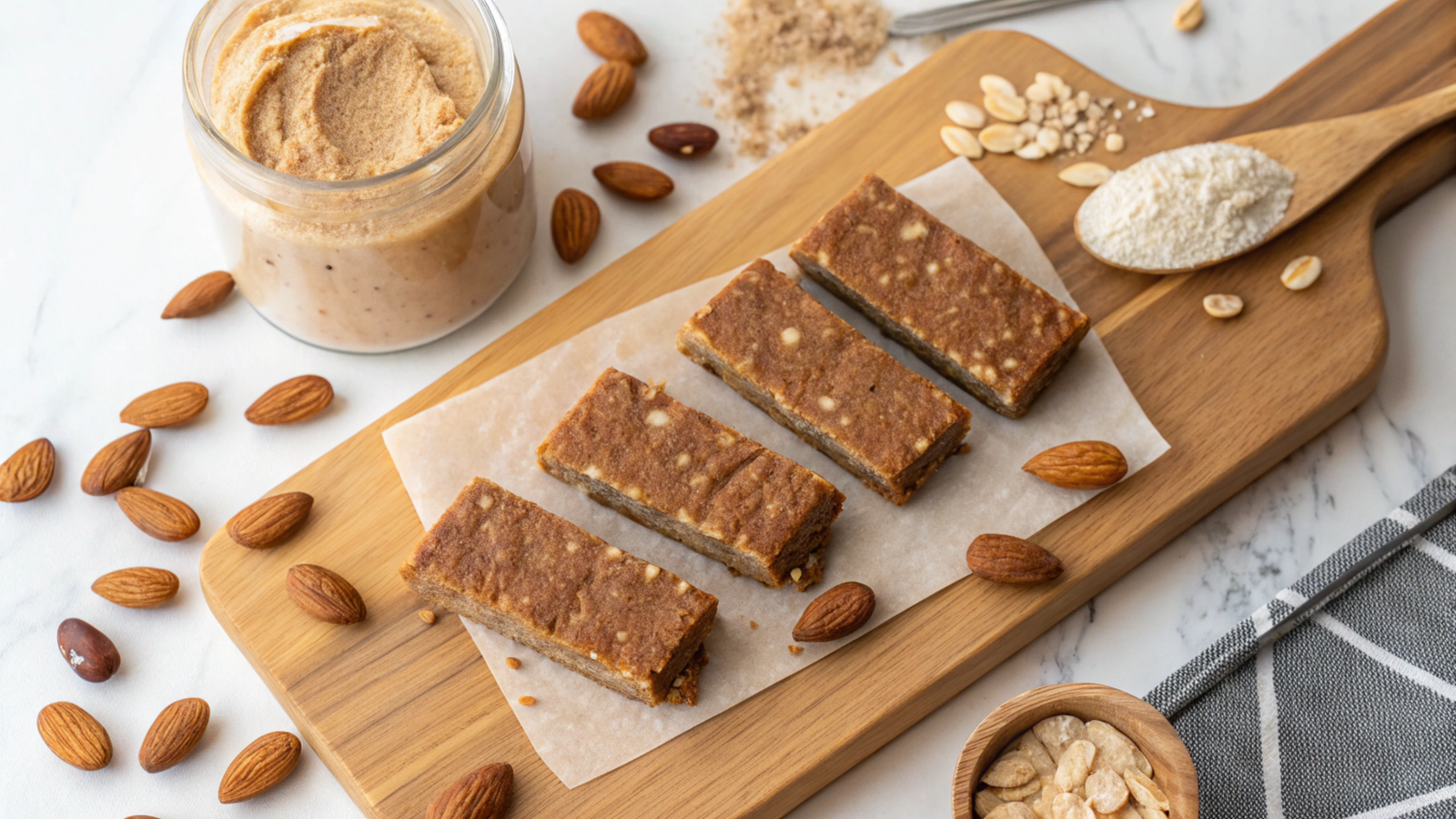 Almond Butter Protein Bars: Nutritional Optimization for Longevity