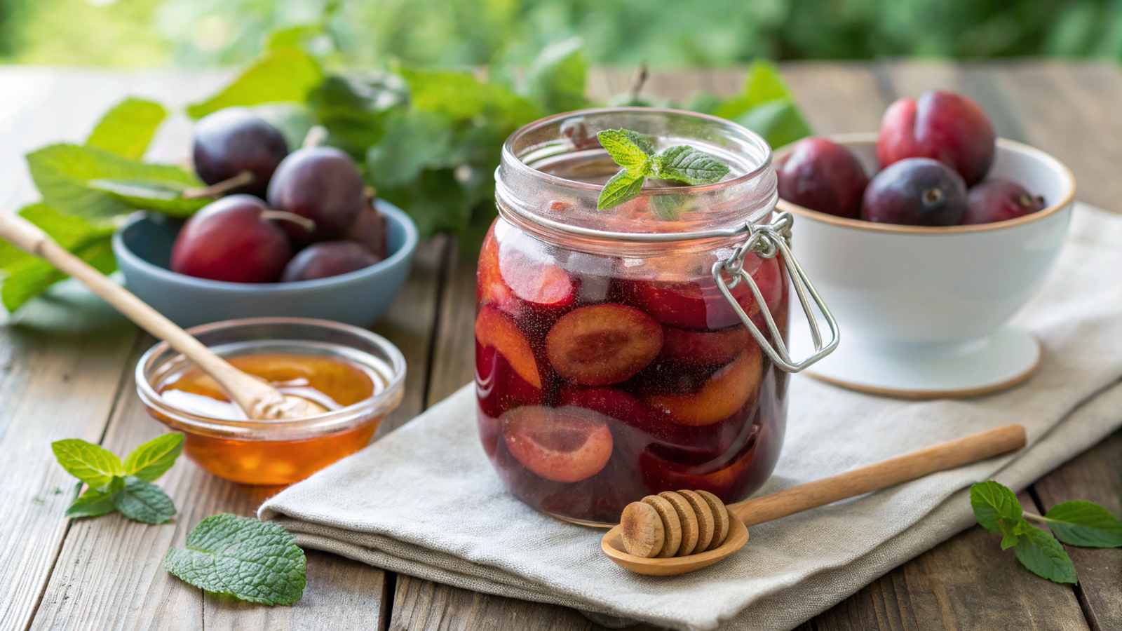 Plum Detox Compotes for Liver Health