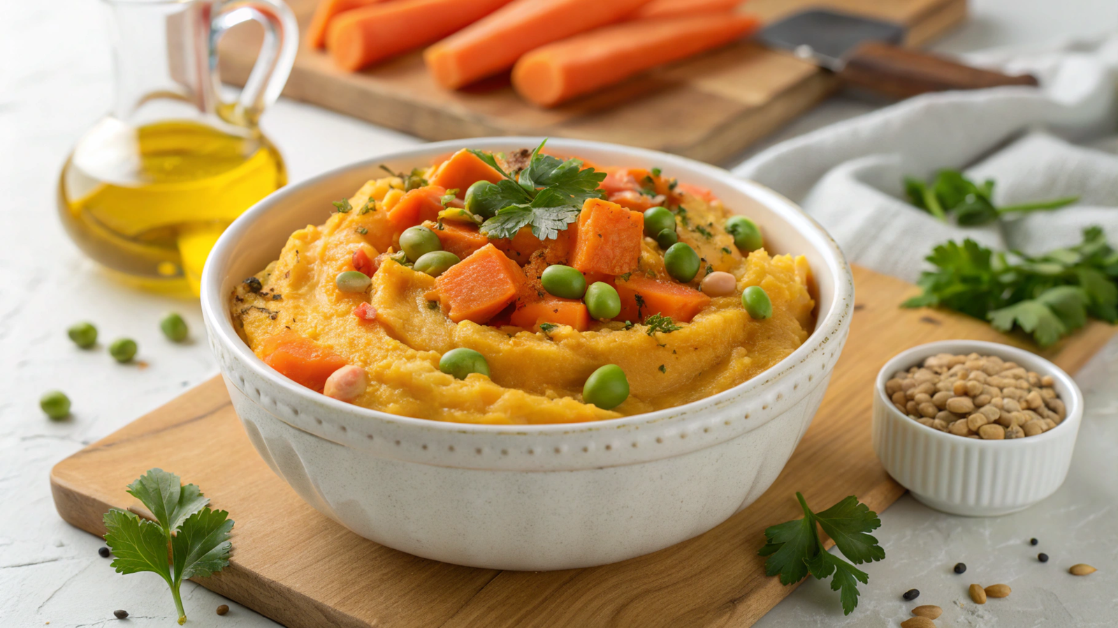 Nutrient-Dense Soft Mashed Vegetable Formulations