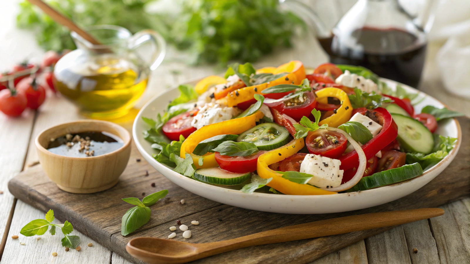 Nutritional and Culinary Exploration of Summer Bell Pepper Salads
