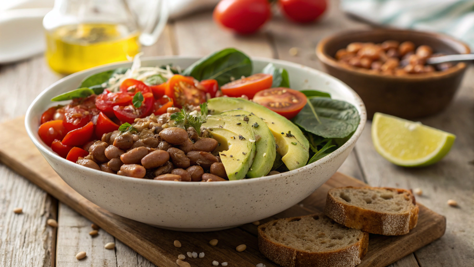 Nutritional and Psychological Benefits of Pinto Bean Hearty Bowls