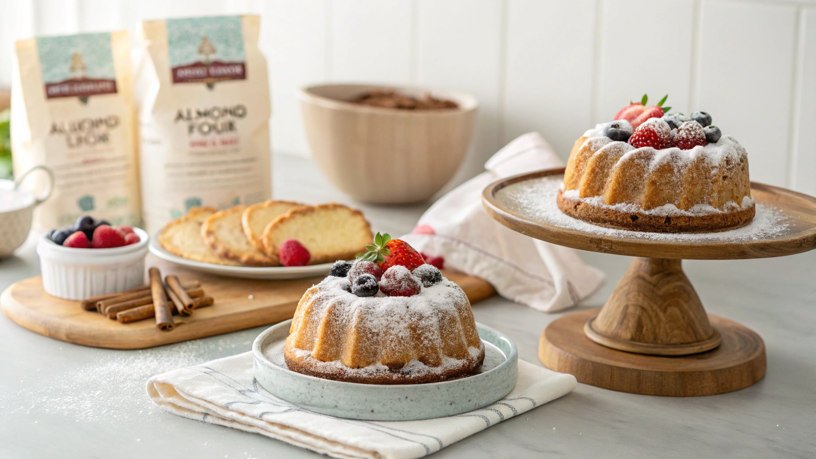 Almond Flour Cakes: Technical and Practical Aspects