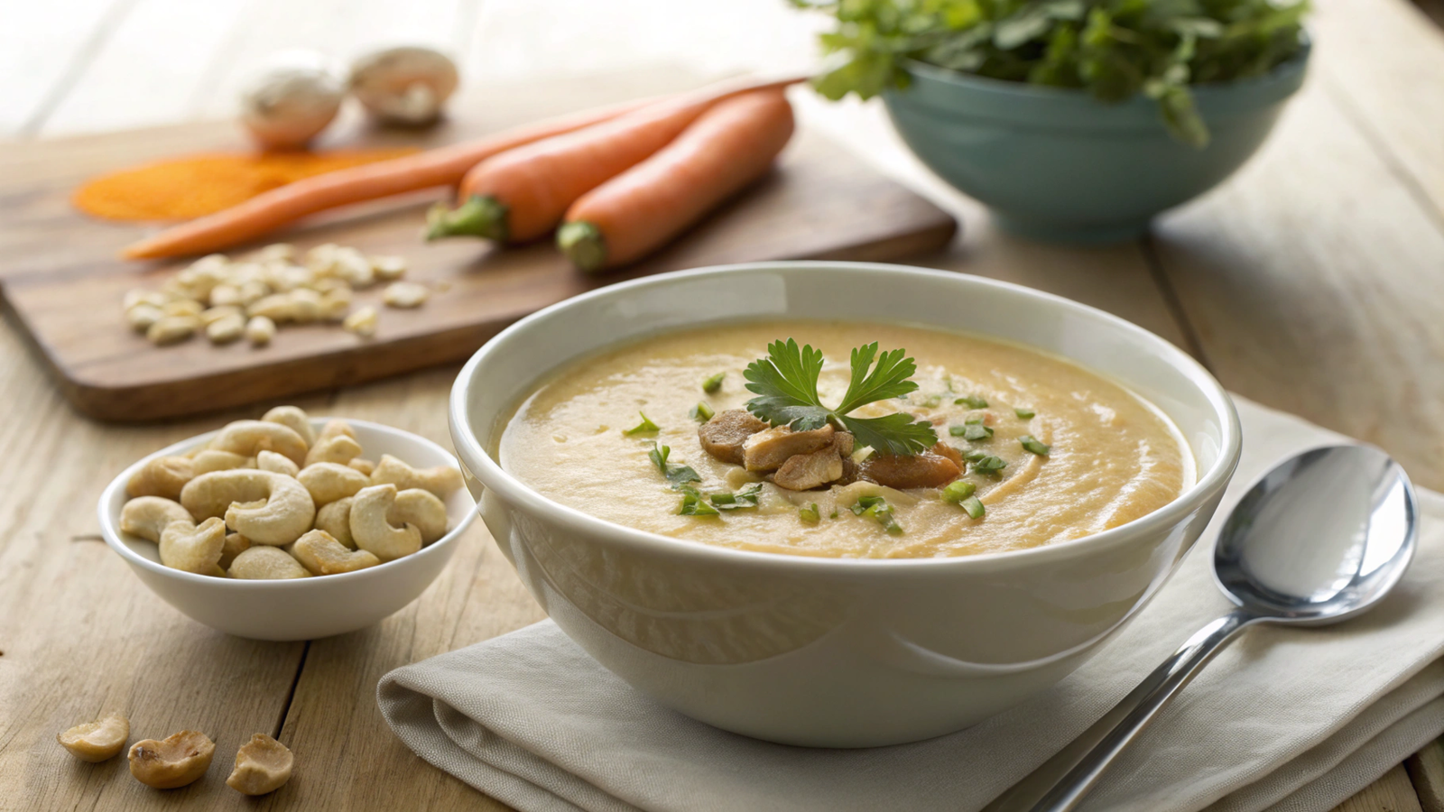 Nutritional and Therapeutic Benefits of Cashew Creamy Soups in Post-Surgical Recovery