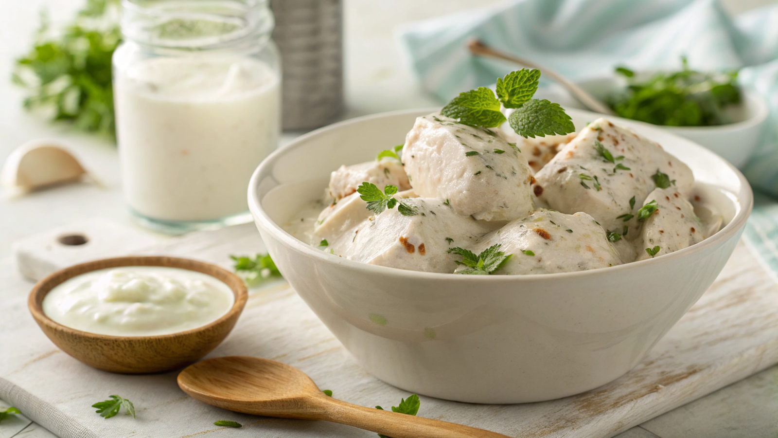 The Science and Technique of Yogurt-Marinated Proteins