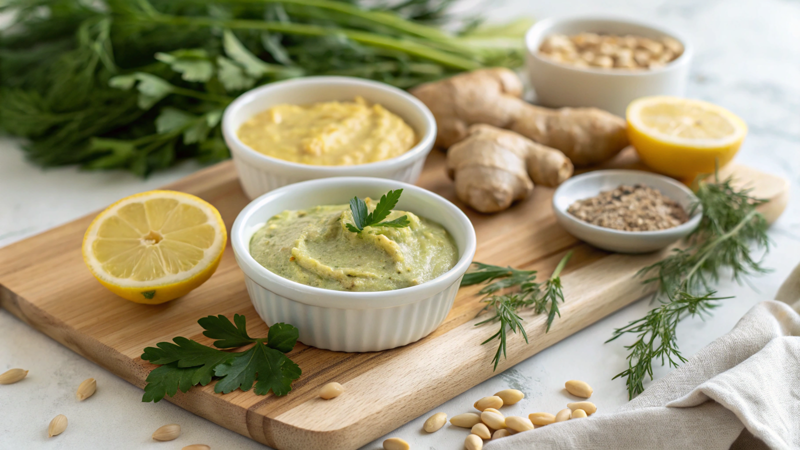 Pine Nut Cleanse Dips: Methodology and Practical Application