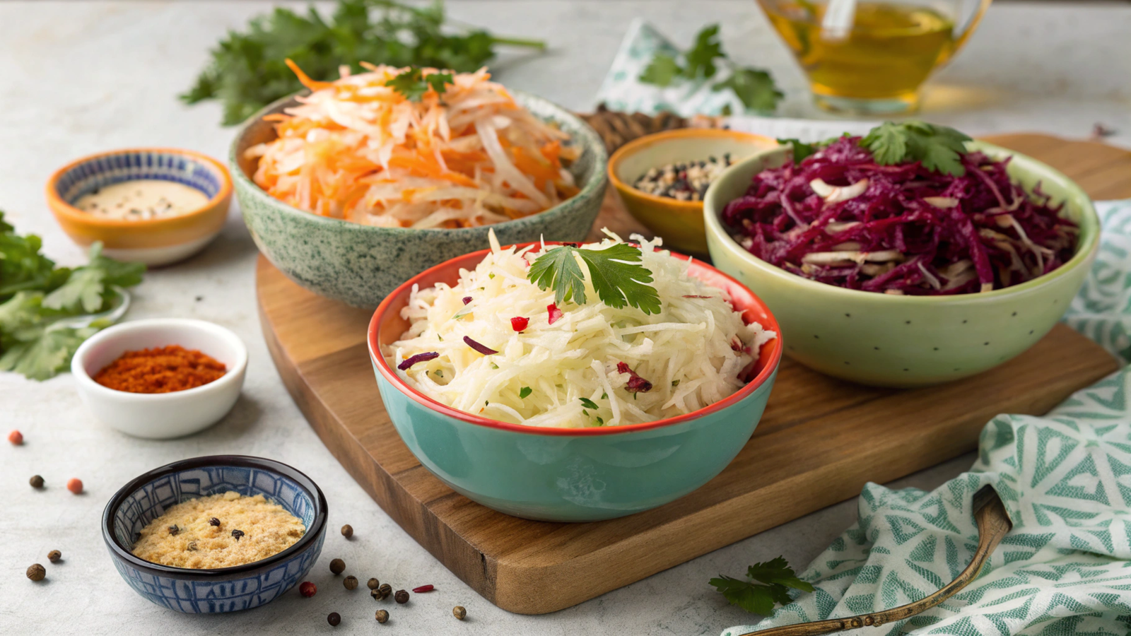 Sauerkraut Slaws: Techniques and Variations