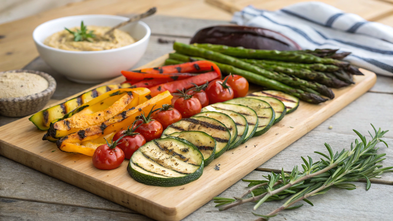 Optimal Grilled Vegetable Platter Composition and Preparation