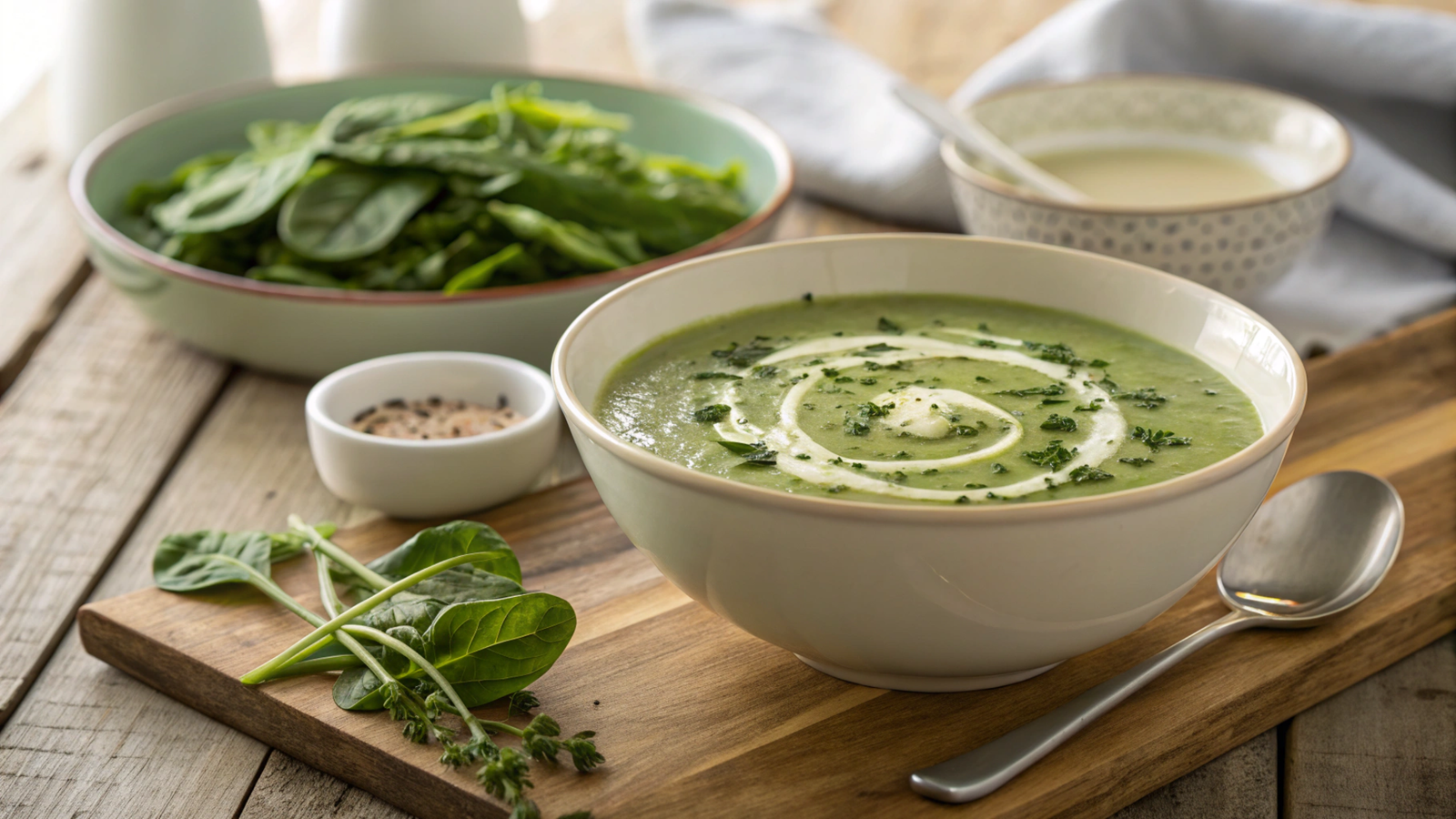 Spinach-Based Gentle Soups for Digestive Health