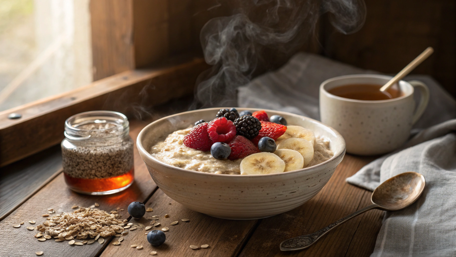 Nutritional and Therapeutic Aspects of Oatmeal Comfort Bowls