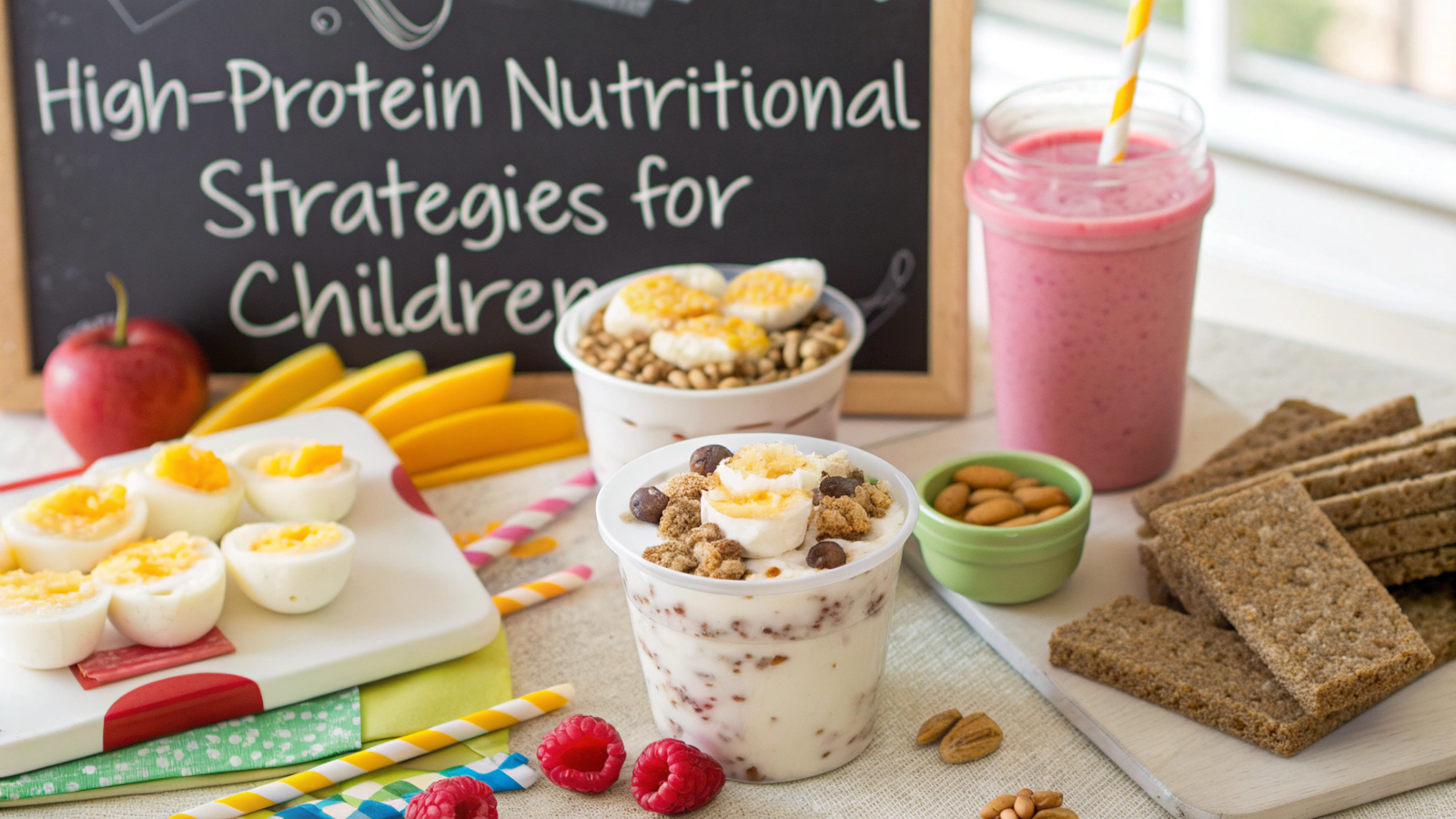 High-Protein Nutritional Strategies for Children
