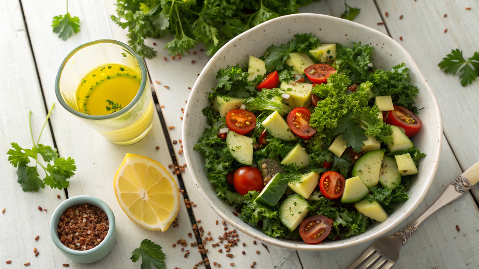 Parsley Detox Salads: Nutritional and Therapeutic Benefits