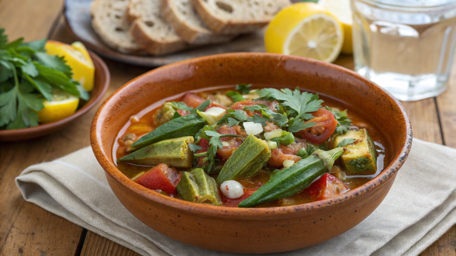 Okra Fiber-Rich Stews for Liver Health
