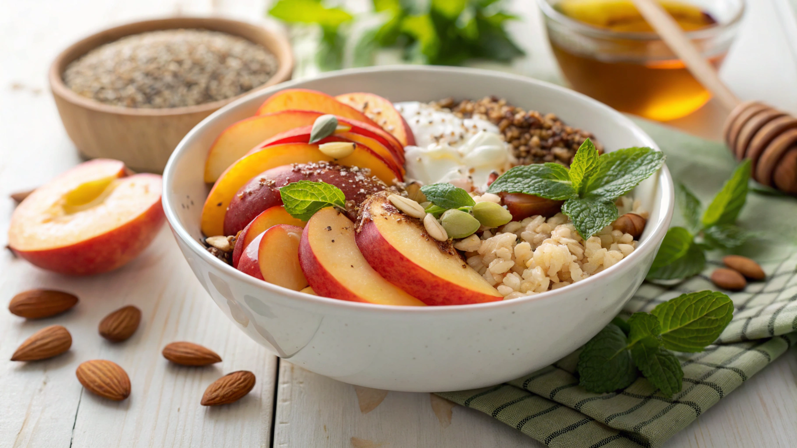 Nectarine Carb Bowls: Nutritional Optimization for Sustained Energy