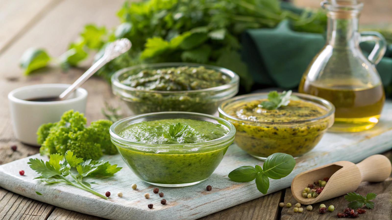 The Art and Science of Fresh Herb Sauces