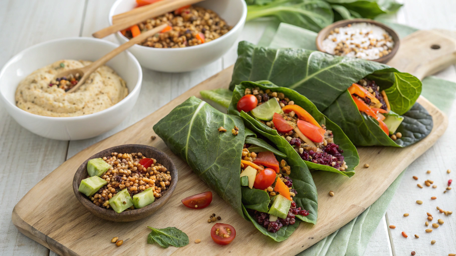 Chard Mineral-Rich Wraps: Nutritional and Stress-Reducing Benefits