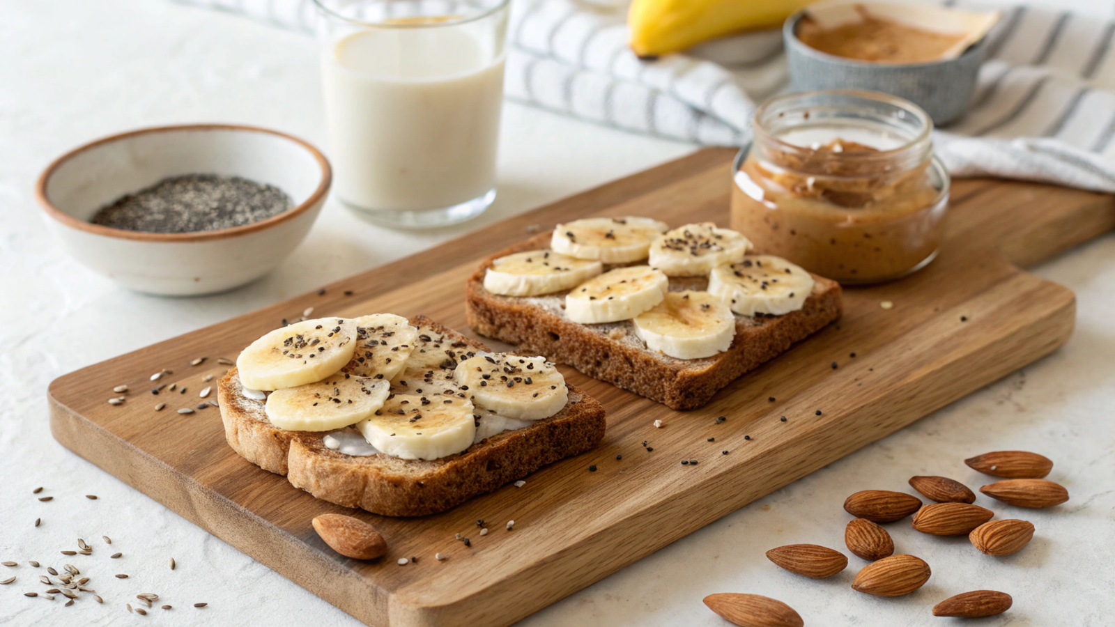 Almond Butter Protein Toasts: Nutritional Optimization for Recovery