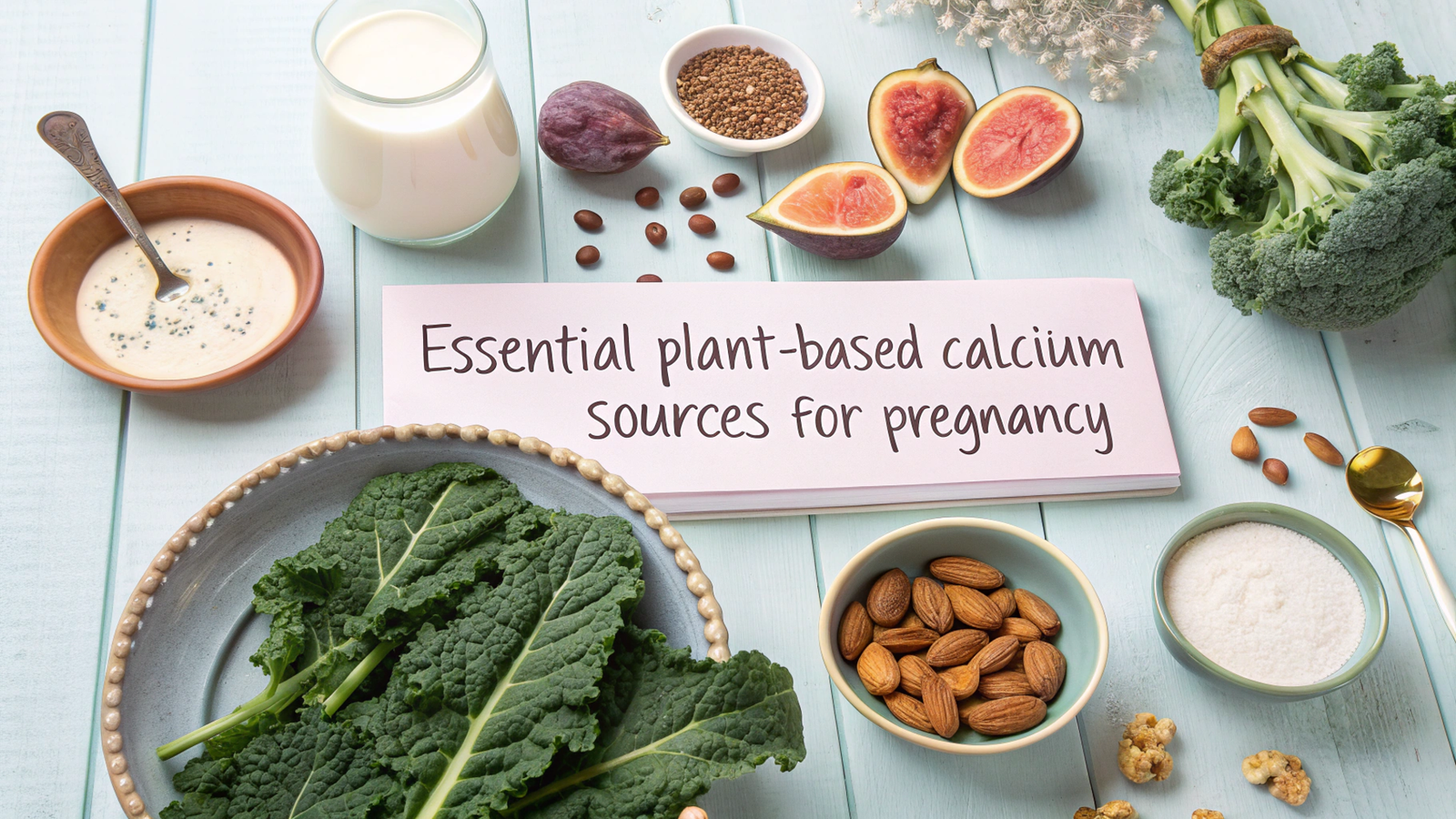 Essential Plant-Based Calcium Sources for Pregnancy